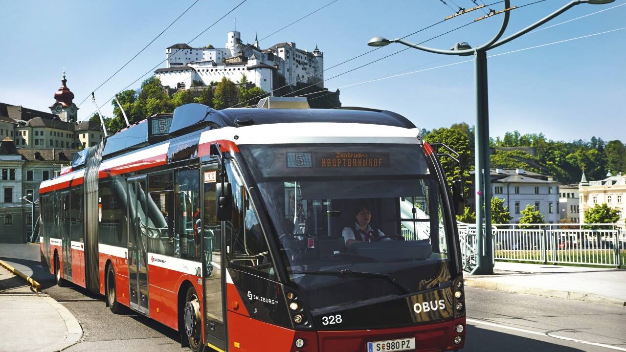 Neu beim Obus: Die Linien 4 und 8 tauschen zwischen der Esshaverstraße und dem Hanusch-Platz die Streckenführung. 