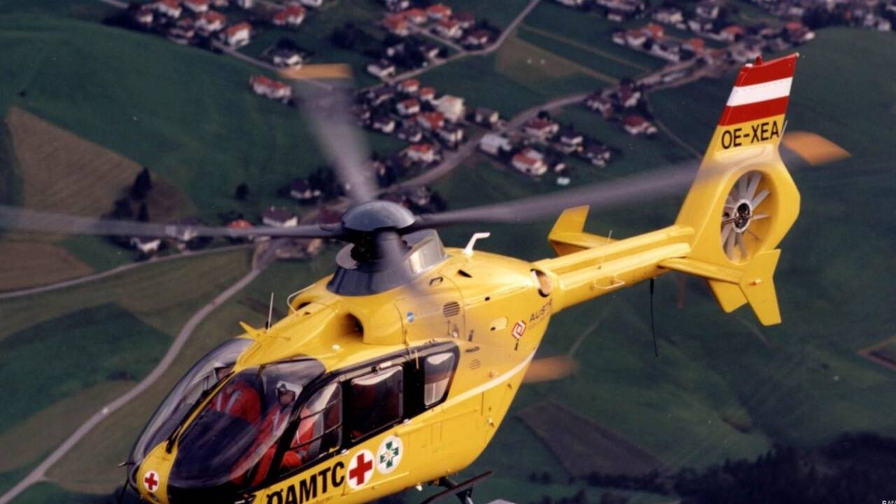 Bein des Buben wurde fast ganz abgetrennt.  