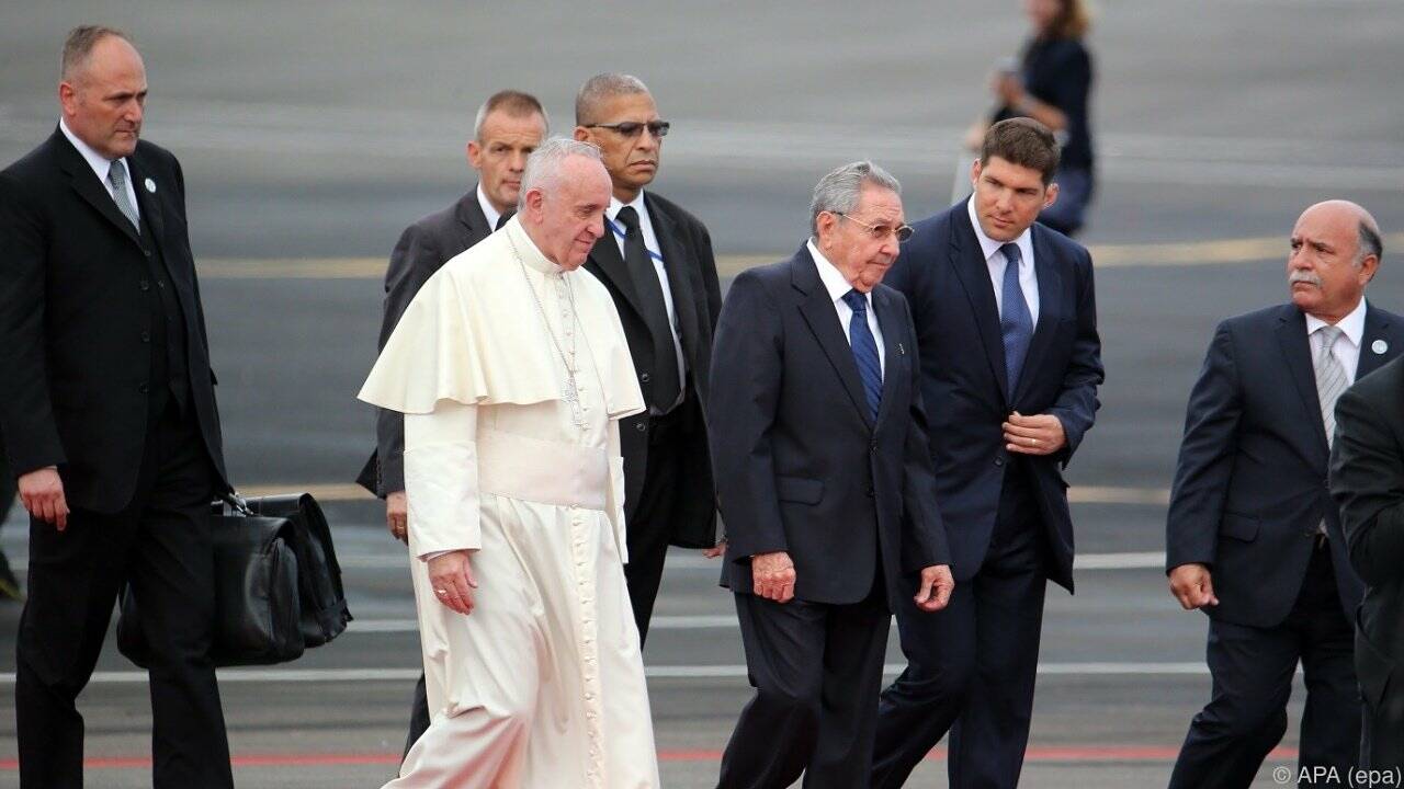 Papst feierte Messe in Havanna - Treffen mit Fidel Castro