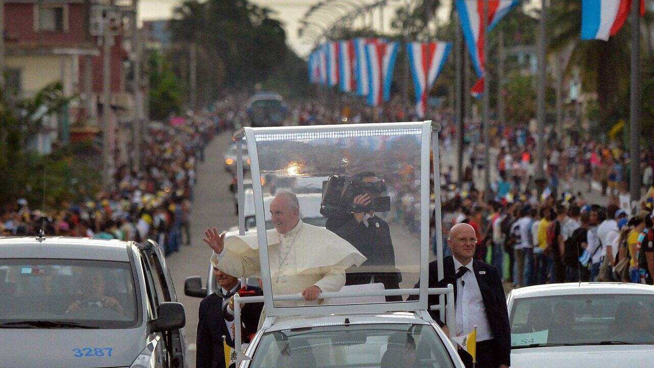 Papst feierte Messe in Havanna - Treffen mit Fidel Castro