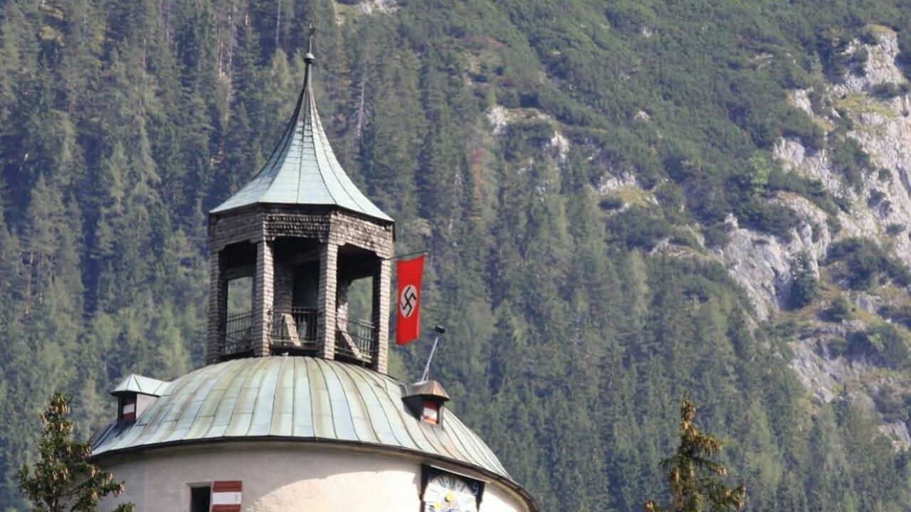 Hakenkreuzflagge flatterte auf der Burg Hohenwerfen
