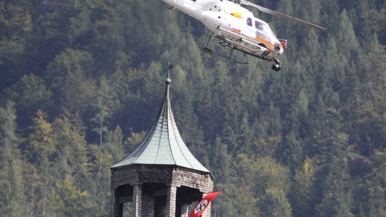 Hakenkreuzflagge flatterte auf der Burg Hohenwerfen