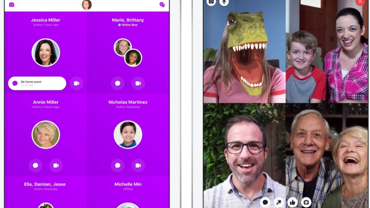 Das ist Facebooks neuer Messenger für Kinder. 