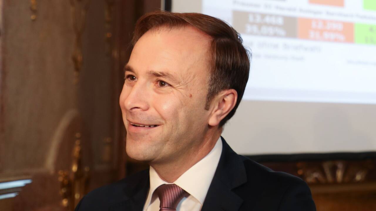 Bernhard Auinger nach dem ersten Wahlgang 