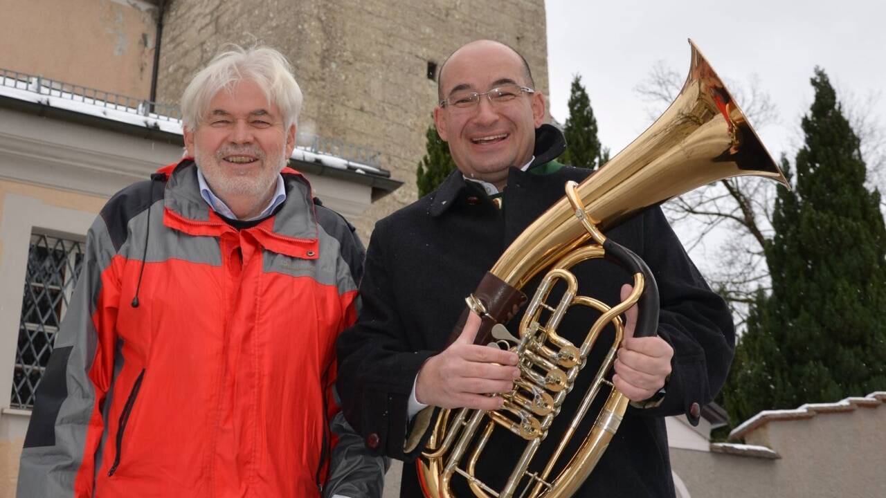 Albert Hartinger (l.) und Michael Porenta.  