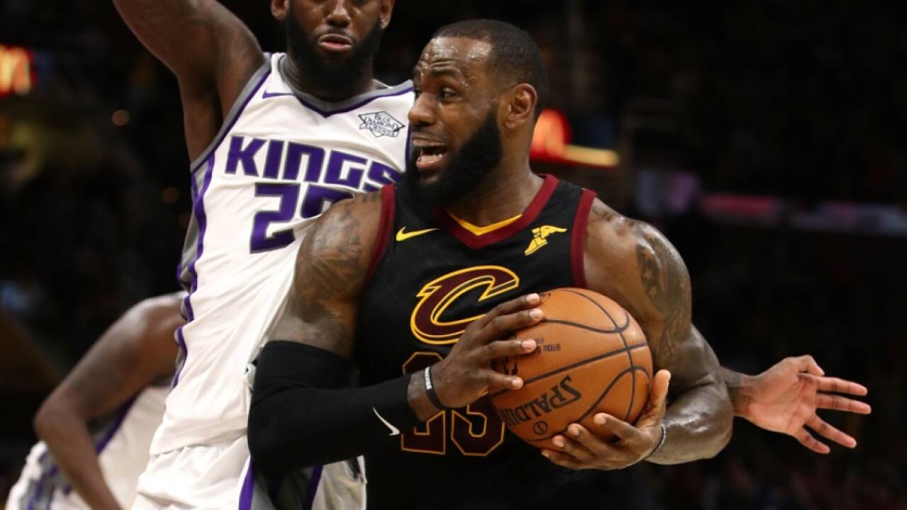 LeBron James steuerte 32 Punkte, elf Rebounds und neun Assists bei 