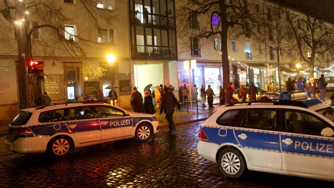 Der Bombenfund sorgte für einen Polizei-Großeinsatz 