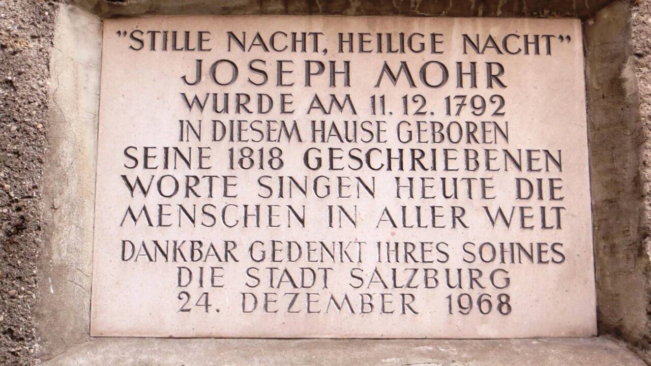 Mohr-Gedenktafel 