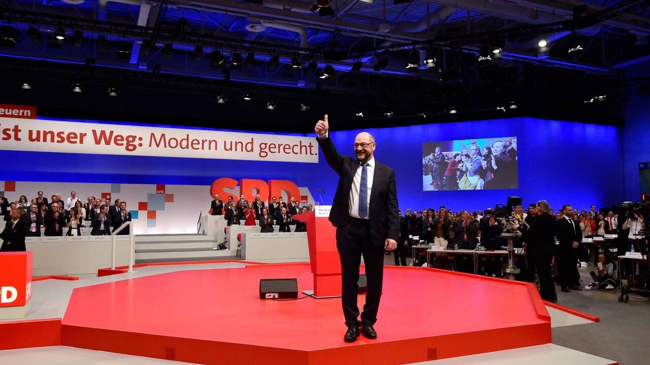 SPD-Vorsitzender Martin Schulz 