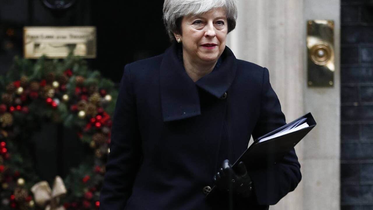 Theresa May hat mit einer Rebellion in den eigenen Reihen zu kämpfen 