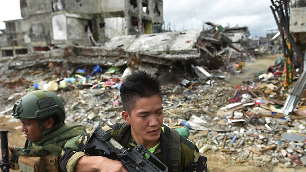 Philippinische Armee kämpft auf der Insel Mindanao gegen den IS 