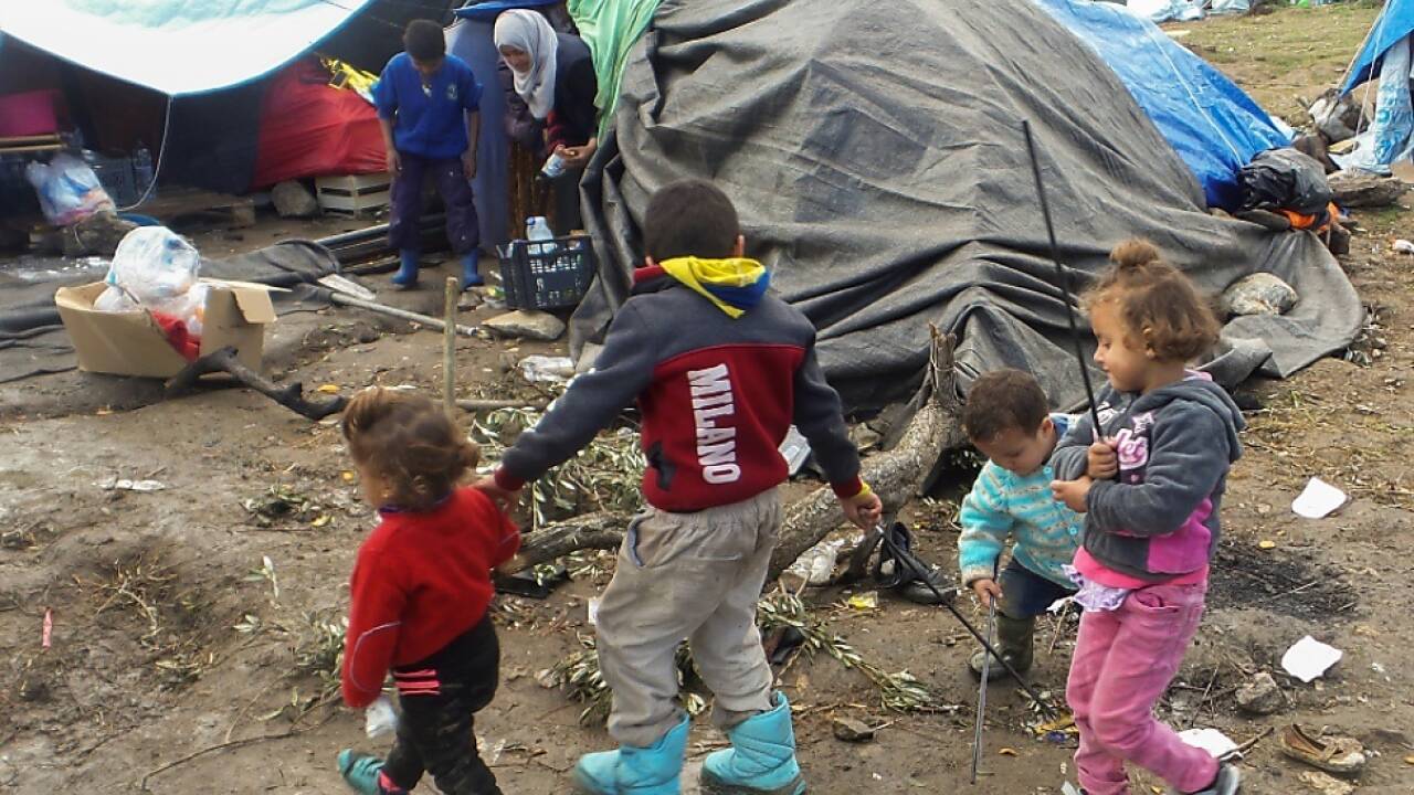 Der Winter trifft die Flüchtlinge hart 