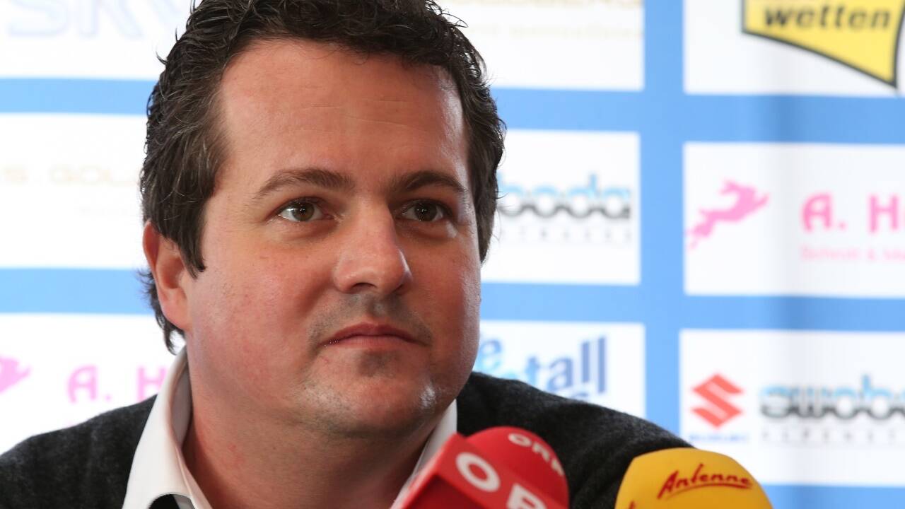 Schwer verärgert über seine Spieler: Christian Haas. 