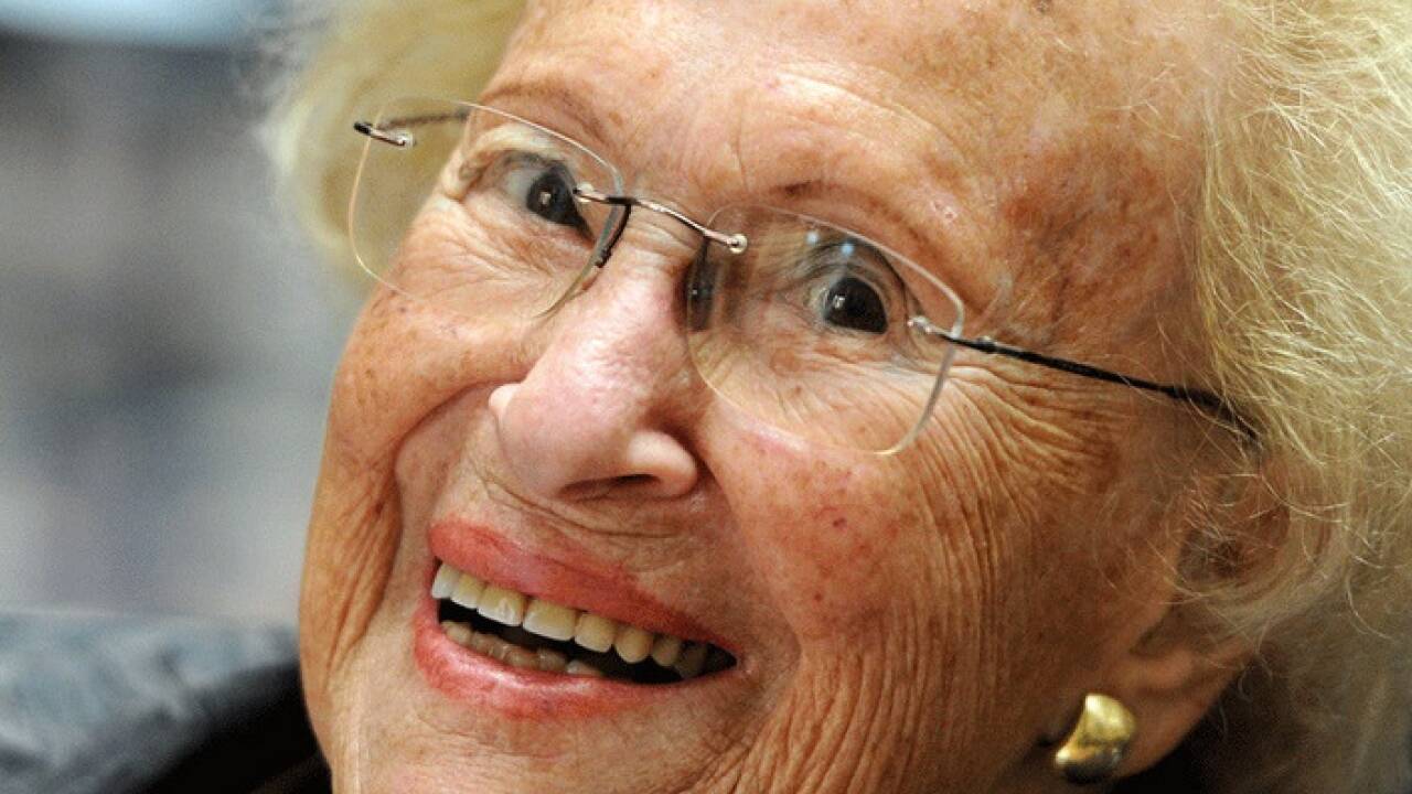 Hilde Zadek feiert am 15. Dezember ihren 100. Geburtstag. 