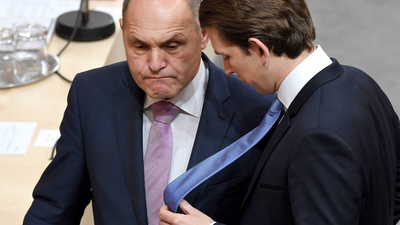 13. Dezember 2017 - ...and I’ll show you mine: Welche Farbe hat die Krawatte von Sebastian Kurz. Ist es dunkeltürkis mit deutlichem Hellblaueinschlag? Ist es Hellblau mit deutlichem Dunkeltürkiseinschlag? Innenminister Wolfgang Sobotka dürfte diese Frage nicht beschäftigen.  
