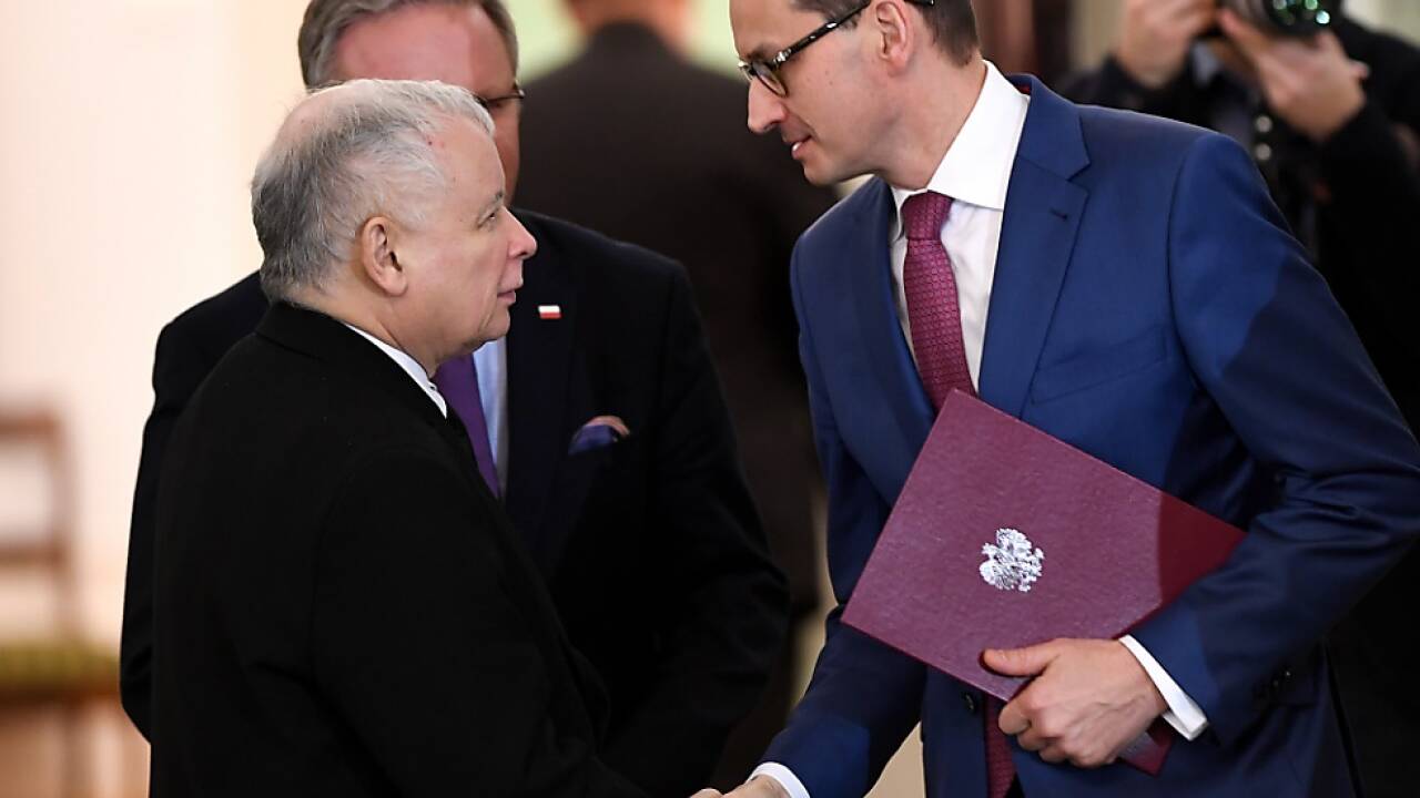 Morawiecki (r.) setzt den konservativen Weg fort 