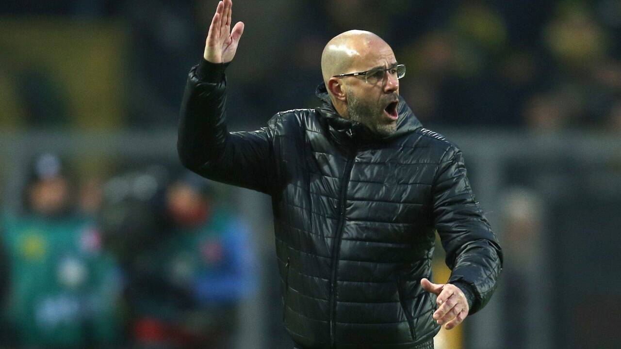 Tot ziens, Peter: Dortmund-Coach Peter Bosz war bis Sonntag der letzte niederländische Trainer in einer Topliga.  