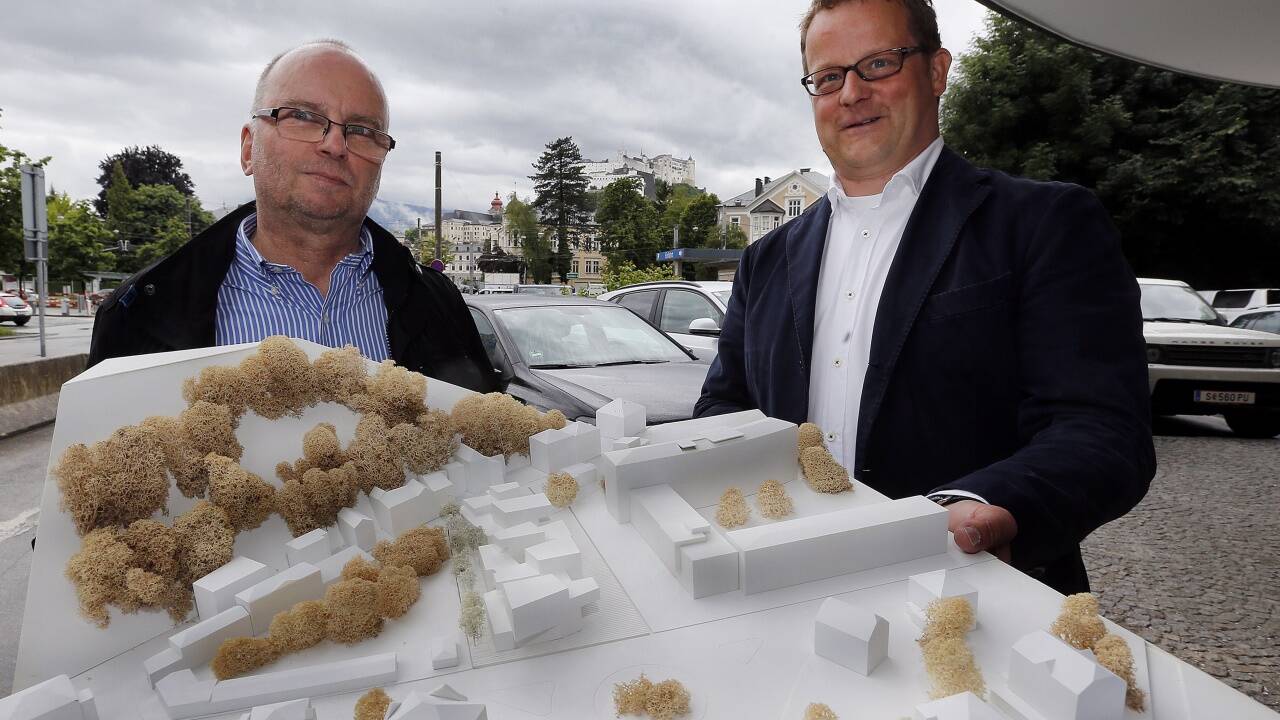 Reinhard Mozigemba will endlich bauen.  