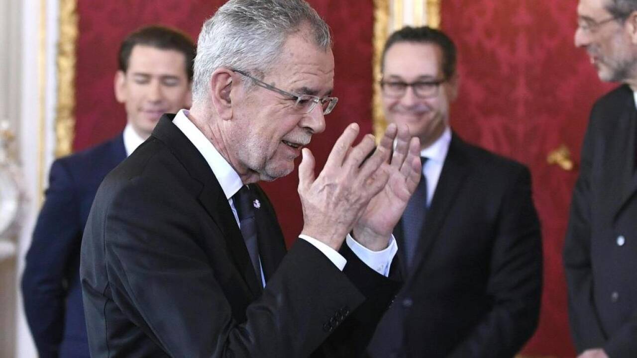 Van der Bellen ärgerte sich über seine Hoppalas. 