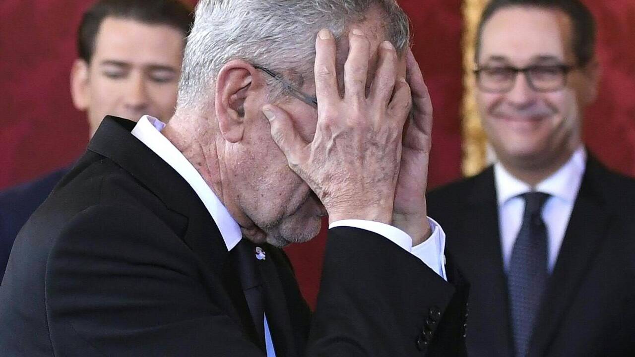 Selbstkritisch: Van der Bellen.  