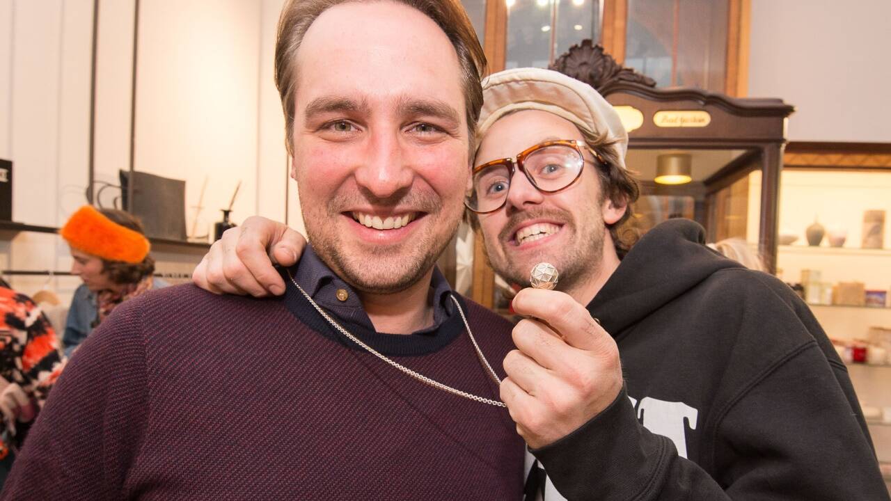 Juwelier Franziskus Kriegs-Au und Gastronom Felix Schellhorn. 
