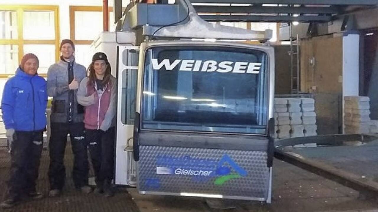 Am Samstag konnte die Weißsee-Gletscherbahn ihren Betreib wieder aufnehmen. 