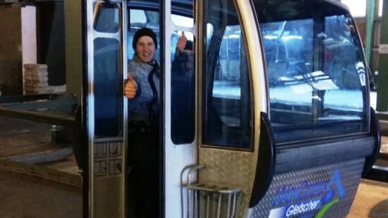 Am Samstag konnte die Weißsee-Gletscherbahn ihren Betreib wieder aufnehmen. 