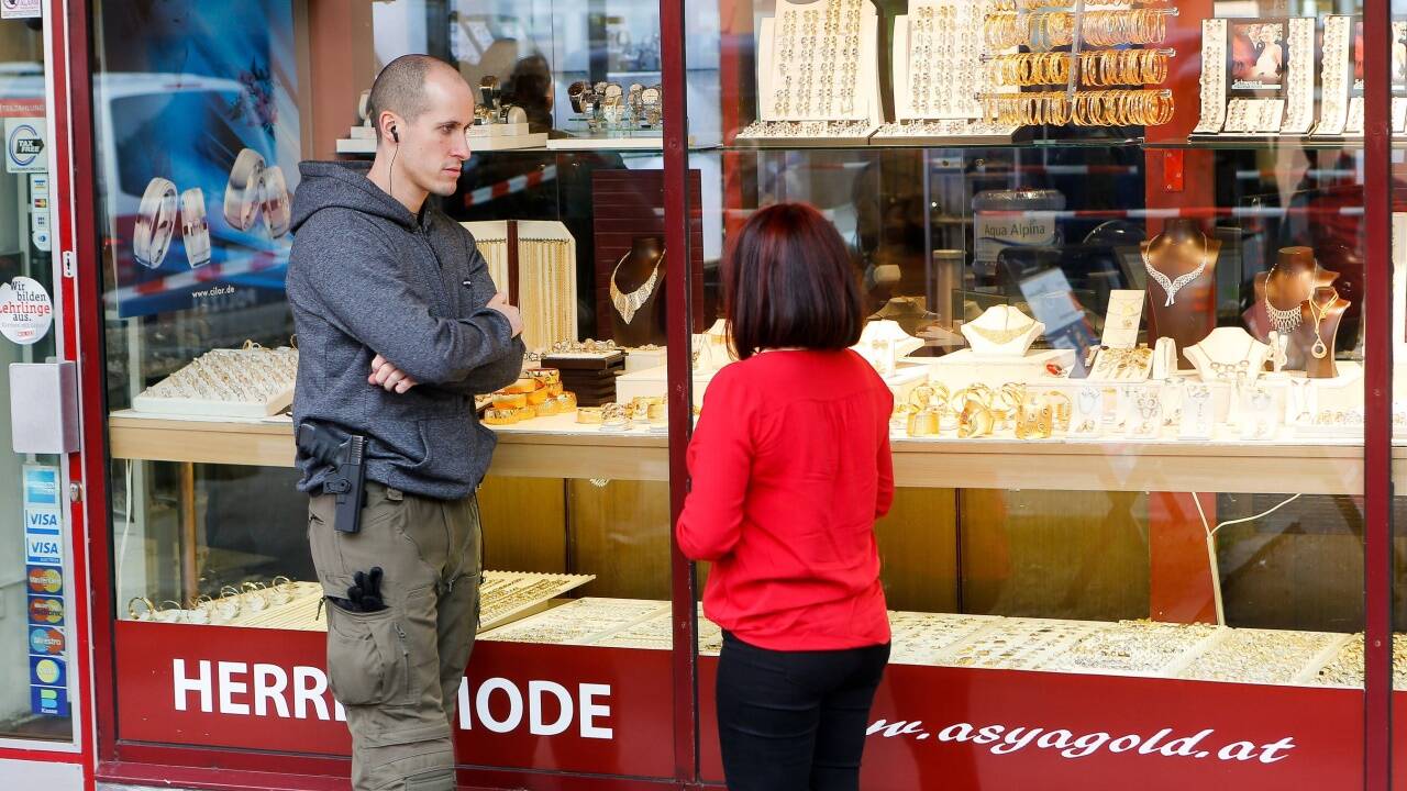 Zwei Marokkaner überfielen ein Schmuckgeschäft unweit der Kiesel Passage.  