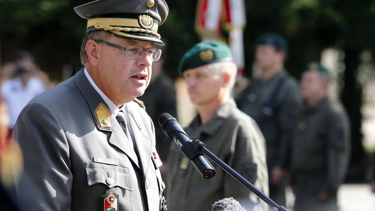 Brigadier Heinz Hufler geht im April in Pension.  
