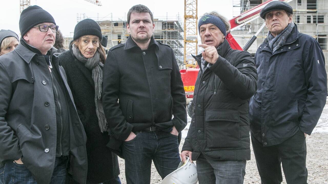 Lokalaugenschein im Quartier Riedenburg.  