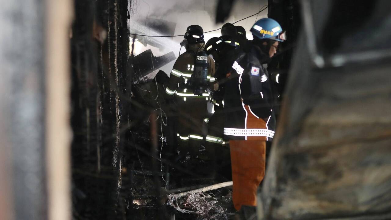 Der Brand im Krankenhaus von Miryang forderte dutzende Todesopfer. 