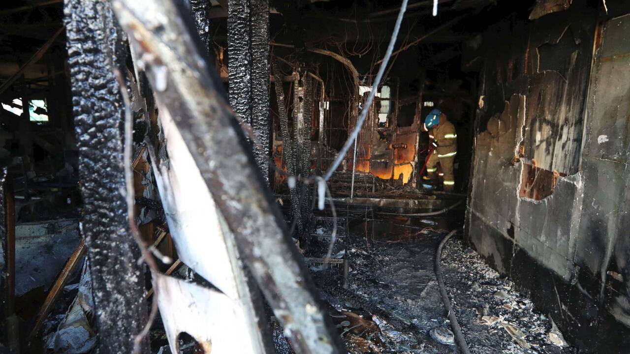 Der Brand im Krankenhaus von Miryang forderte dutzende Todesopfer. 