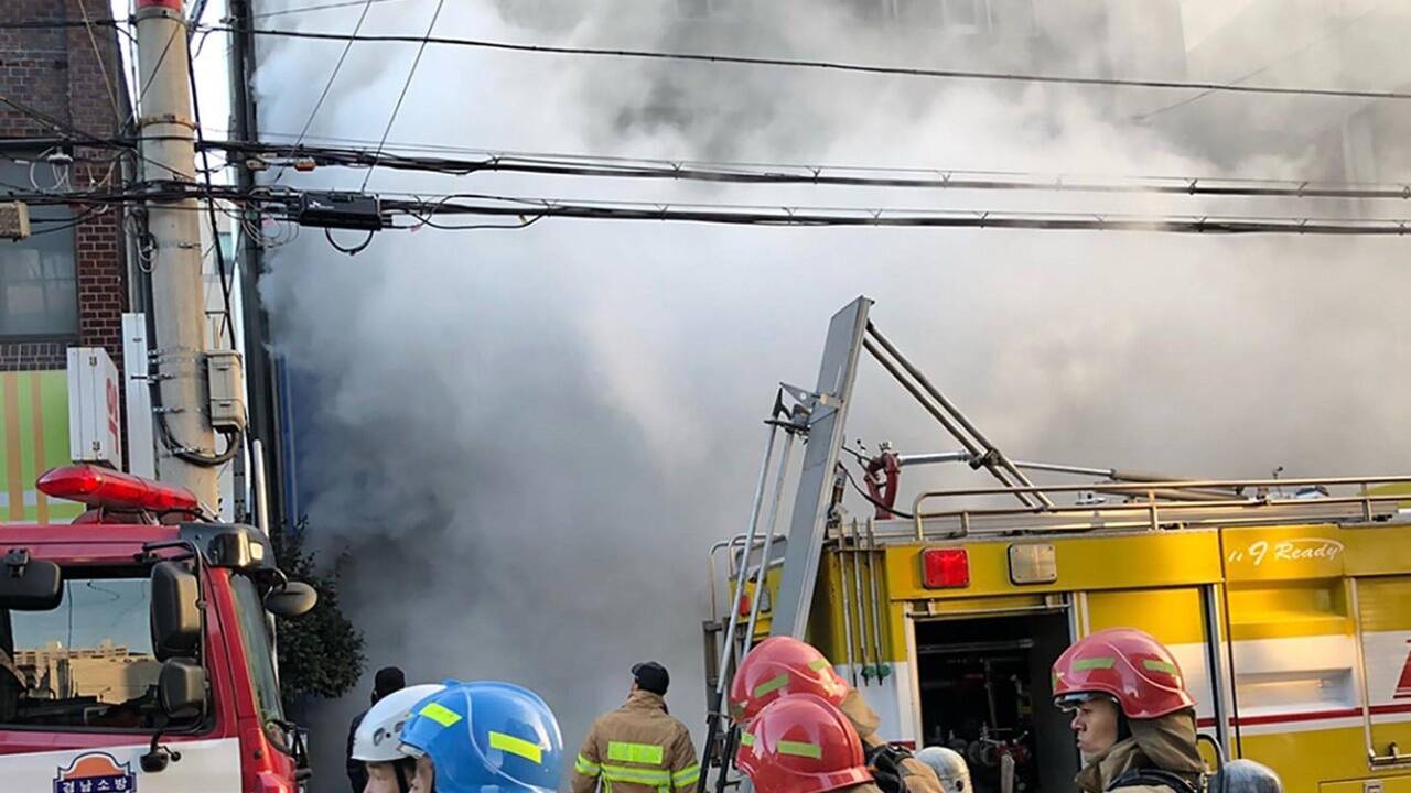 Der Brand im Krankenhaus von Miryang forderte dutzende Todesopfer. 