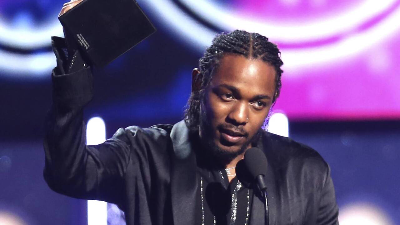 Rapper Kendrick Lamar. 