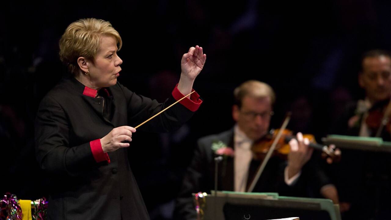 Marin Alsop tritt damit die Nachfolge von Cornelius Meister an 