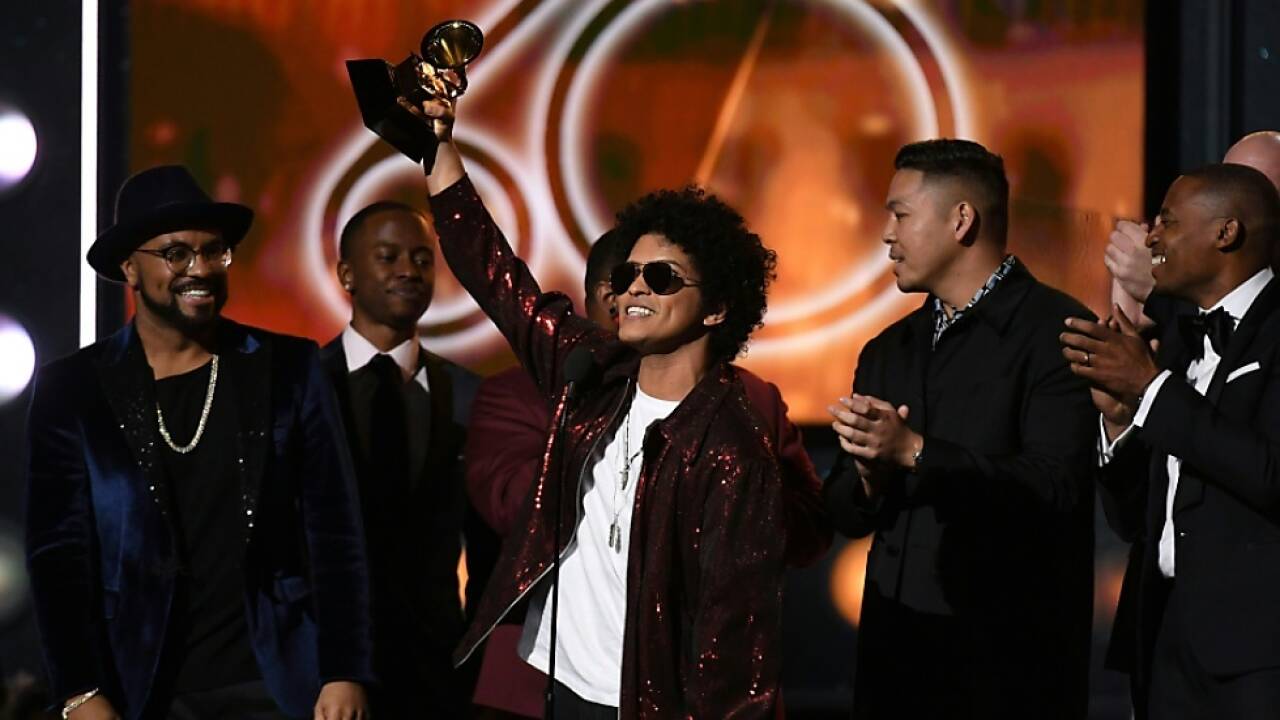 Insgesamt gewann Bruno Mars sechs der begehrtesten Musikauszeichnungen 