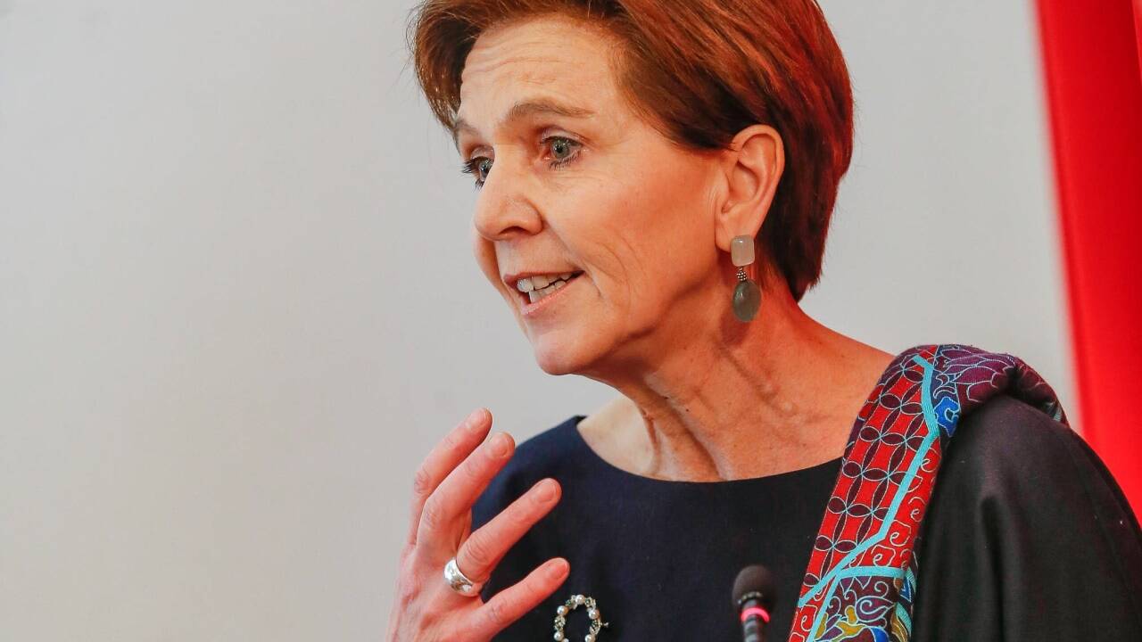 Gekommen, um zu bleiben – und vor allem, um zu arbeiten: Die neue Chefin für Verkehr und Wohnbau: Brigitta Pallauf.  