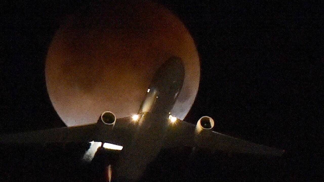 Faszinosum Mond – hier gesehen in Los Angeles. 