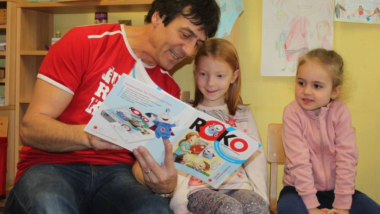 Gerald und Dalia sowie Emilia.  