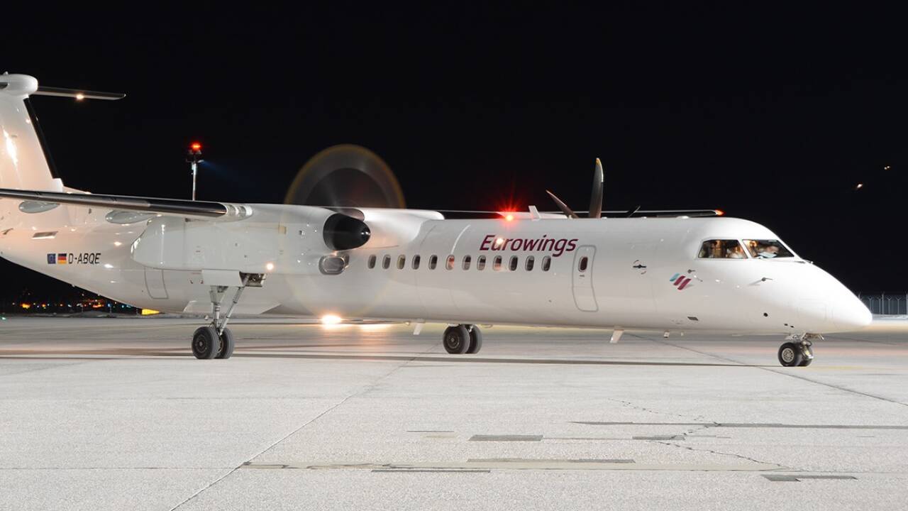 Berlin rückt wieder näher an Salzburg heran: Eine Eurowings Dash 8-Q 400 verbindet die Städte künftig wieder – in knapp einer Stunde.  