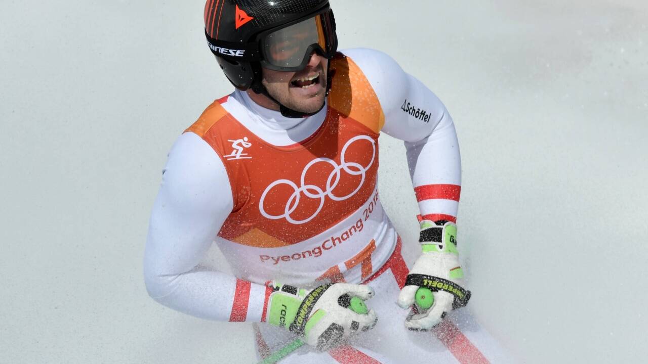 Vincent Kriechmayr war als Siebenter noch bester Österreicher in der Olympiaabfahrt. Vincent Kriechmayr war als Siebenter noch bester Österreicher in der Olympiaabfahrt.