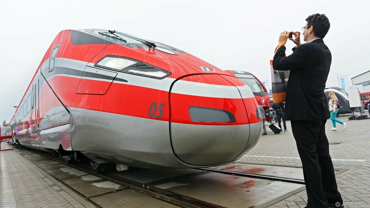 Italiens Staatsbahnen führen schnellsten Zug Europas ein