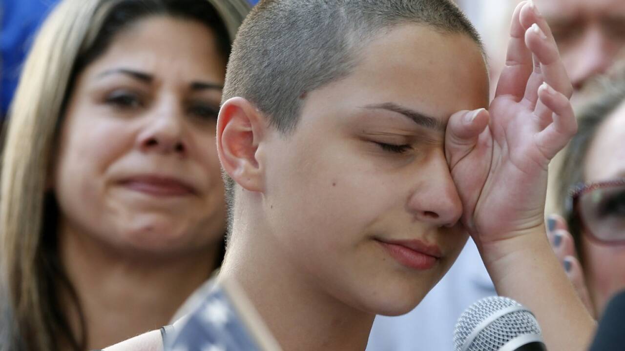 'Schämen Sie sich', rief Emma Gonzalez 