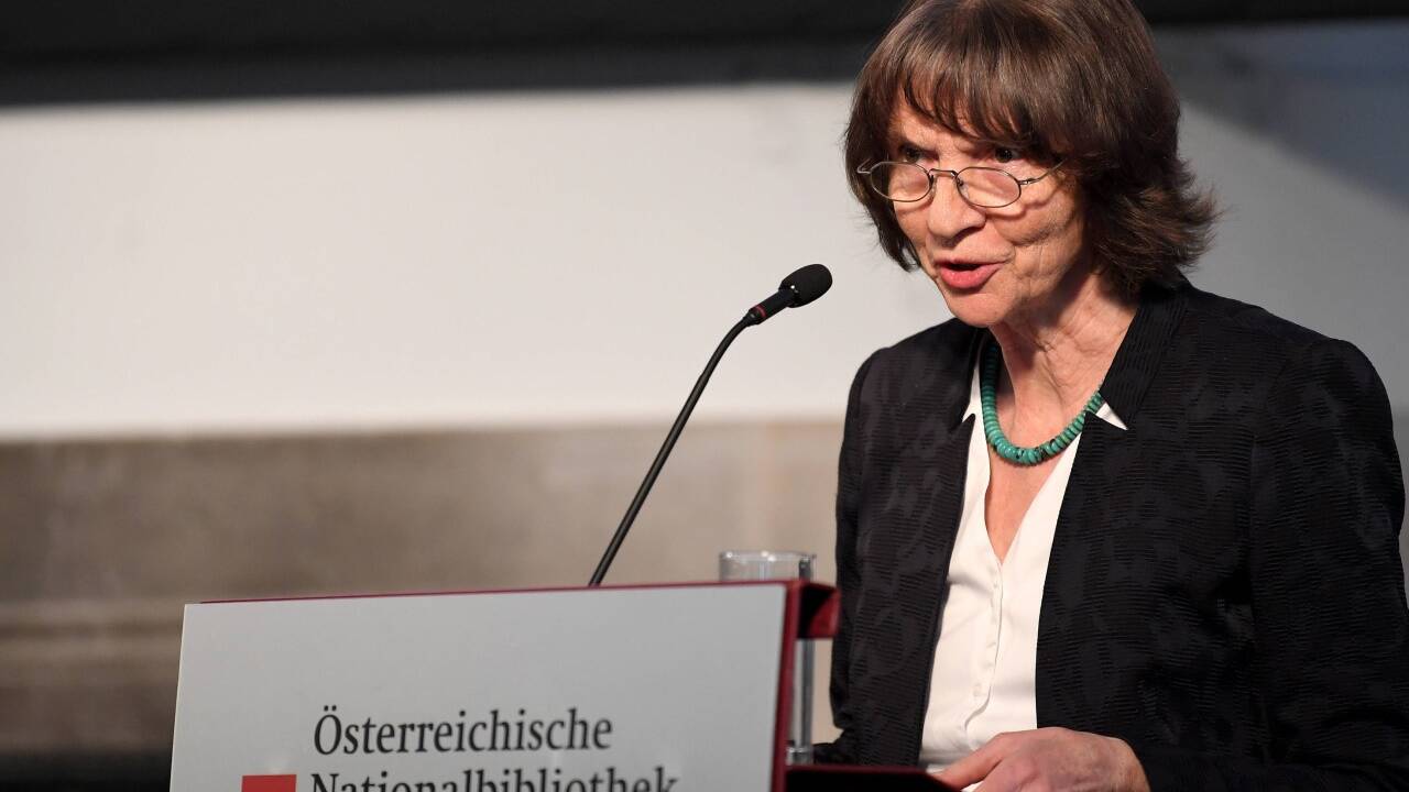 Festrednerin Aleida Assmann. 