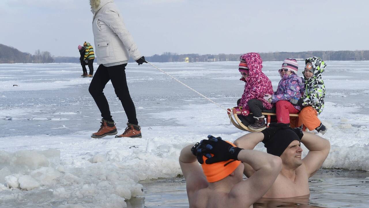 Minus 16 Grad? Sieht doch ganz gemütlich aus.  