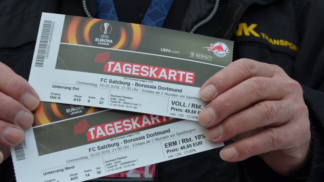 So sehen die begehrten Tickets aus. 