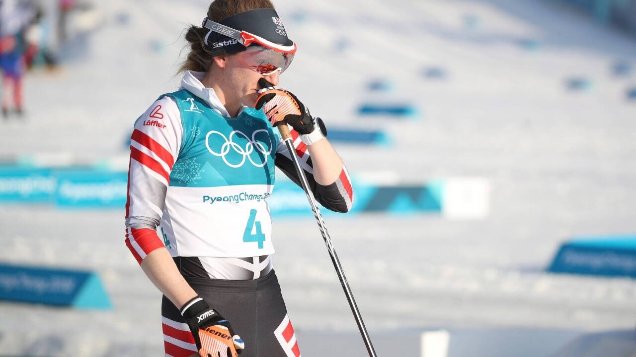 Teresa Stadlober verlief sich auf dem Weg zur Silbermedaille. 