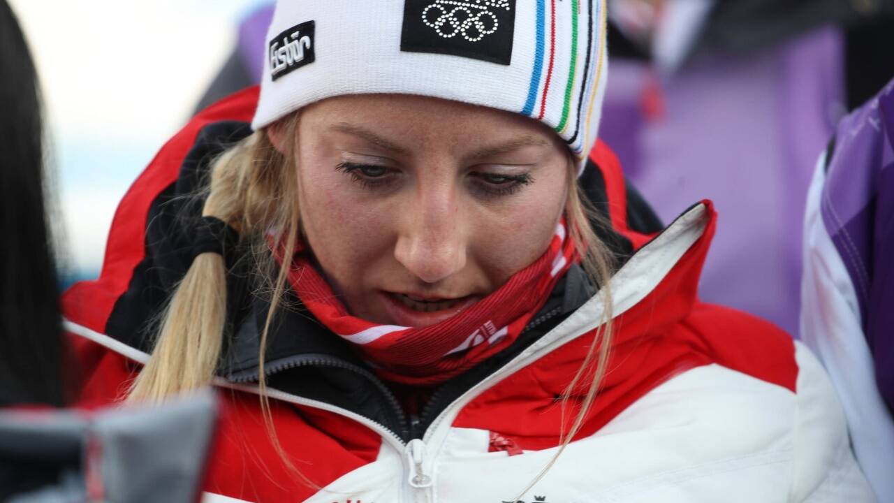 Teresa Stadlober verlief sich auf dem Weg zur Silbermedaille. 