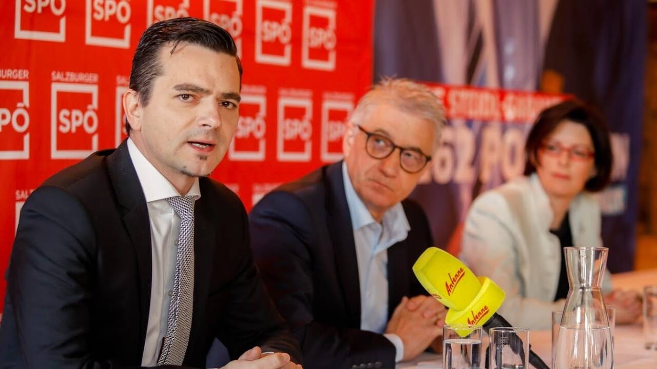 Das Dreier-Team der SPÖ: Gerald Forcher, Walter Steidl, Stefanie Mösl (von links). 