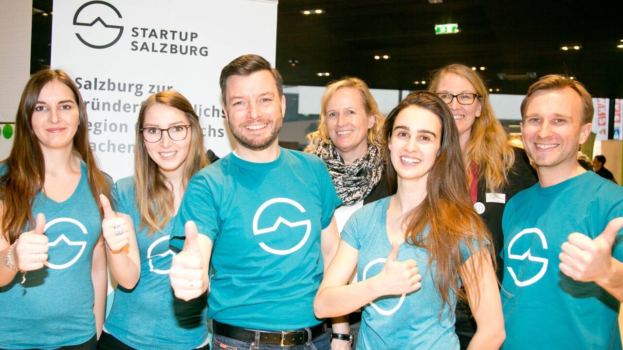 Das Team von Startup Salzburg. 